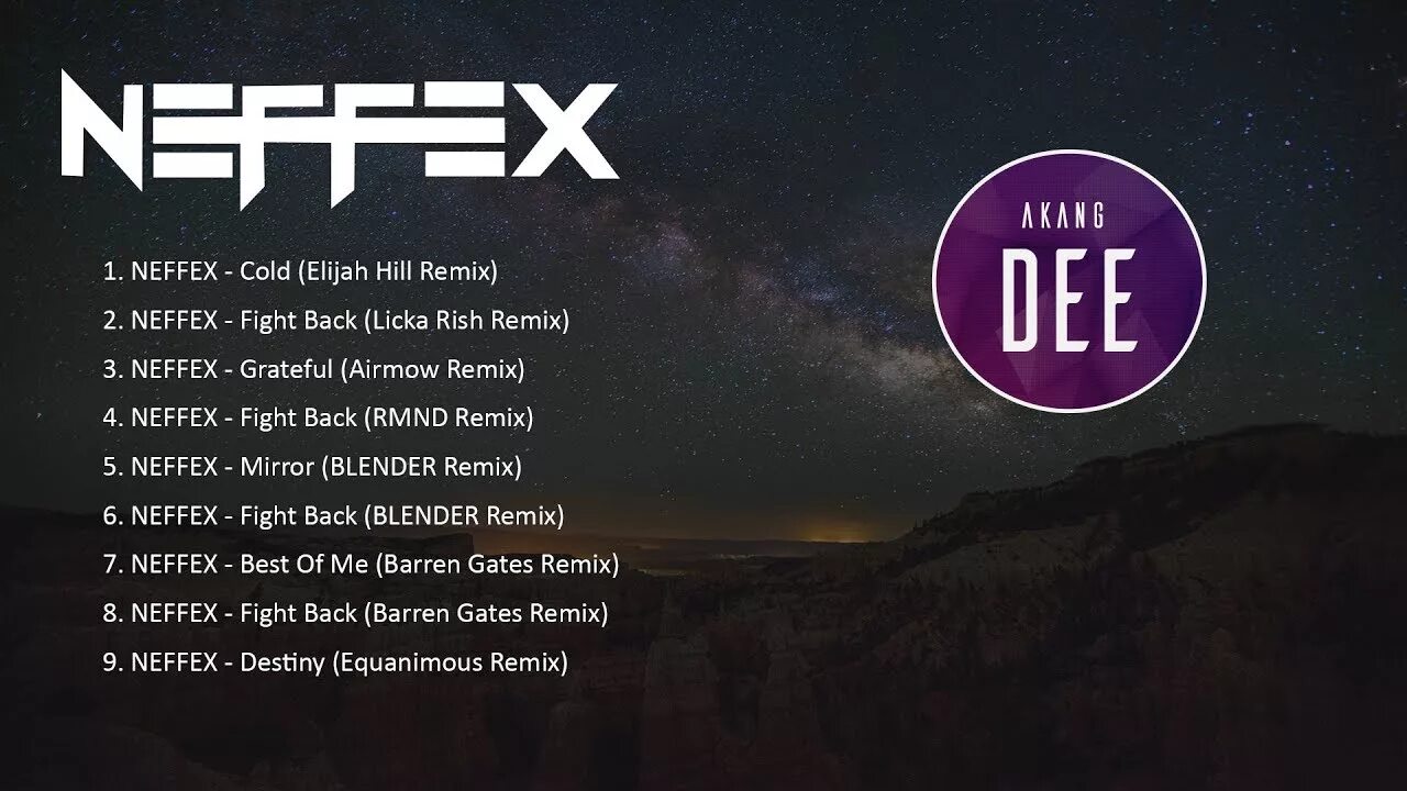 NEFFEX Cold. NEFFEX Mirror. NEFFEX Cold (Elijah Hill Remix). NEFFEX Destiny.