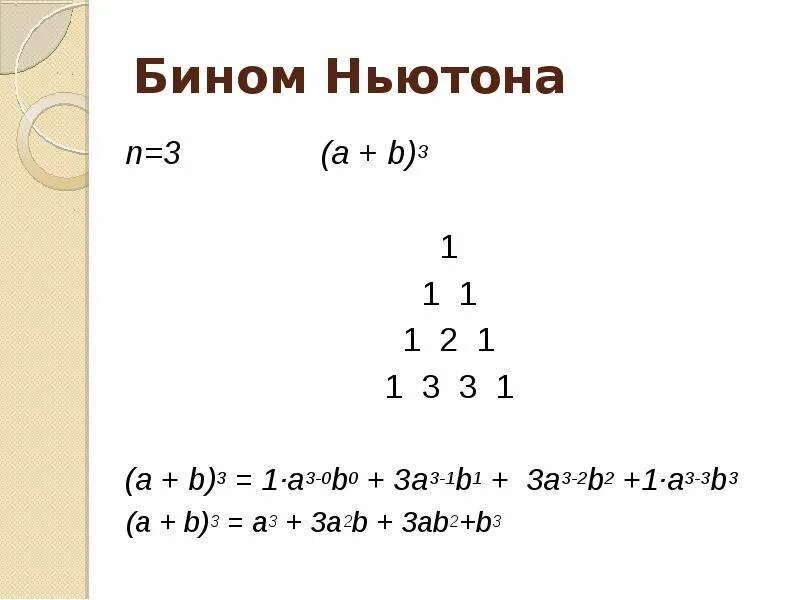 Бином Ньютона. Бином Ньютона комбинаторика. Бином Ньютона (a-b). Бином Ньютона a+b 3. Бином ньютона самостоятельная работа