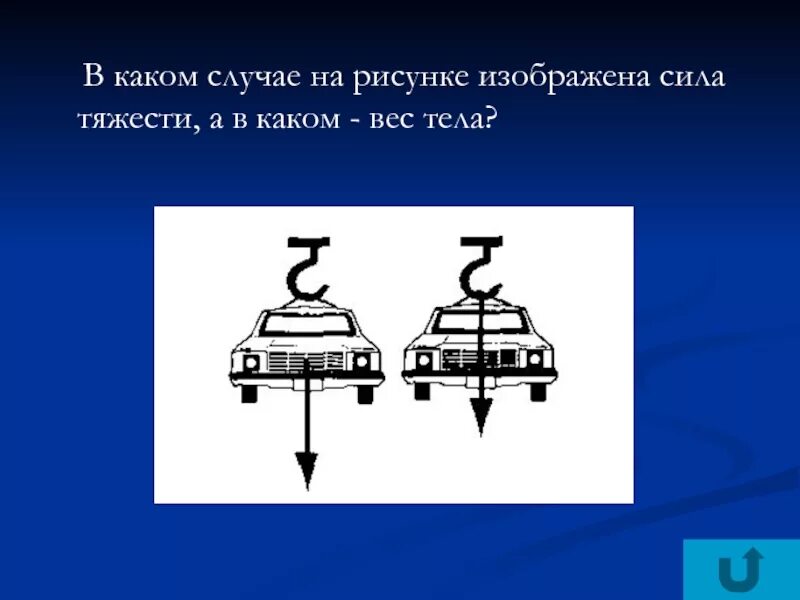 В следующих примерах какие силы