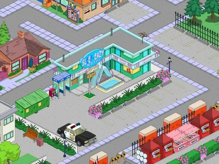 Springfield игра. Игра симпсоны спрингфилд. спрингфилд красти бургер. спрингфилд игра город. the simpsons tapped out красивый город.