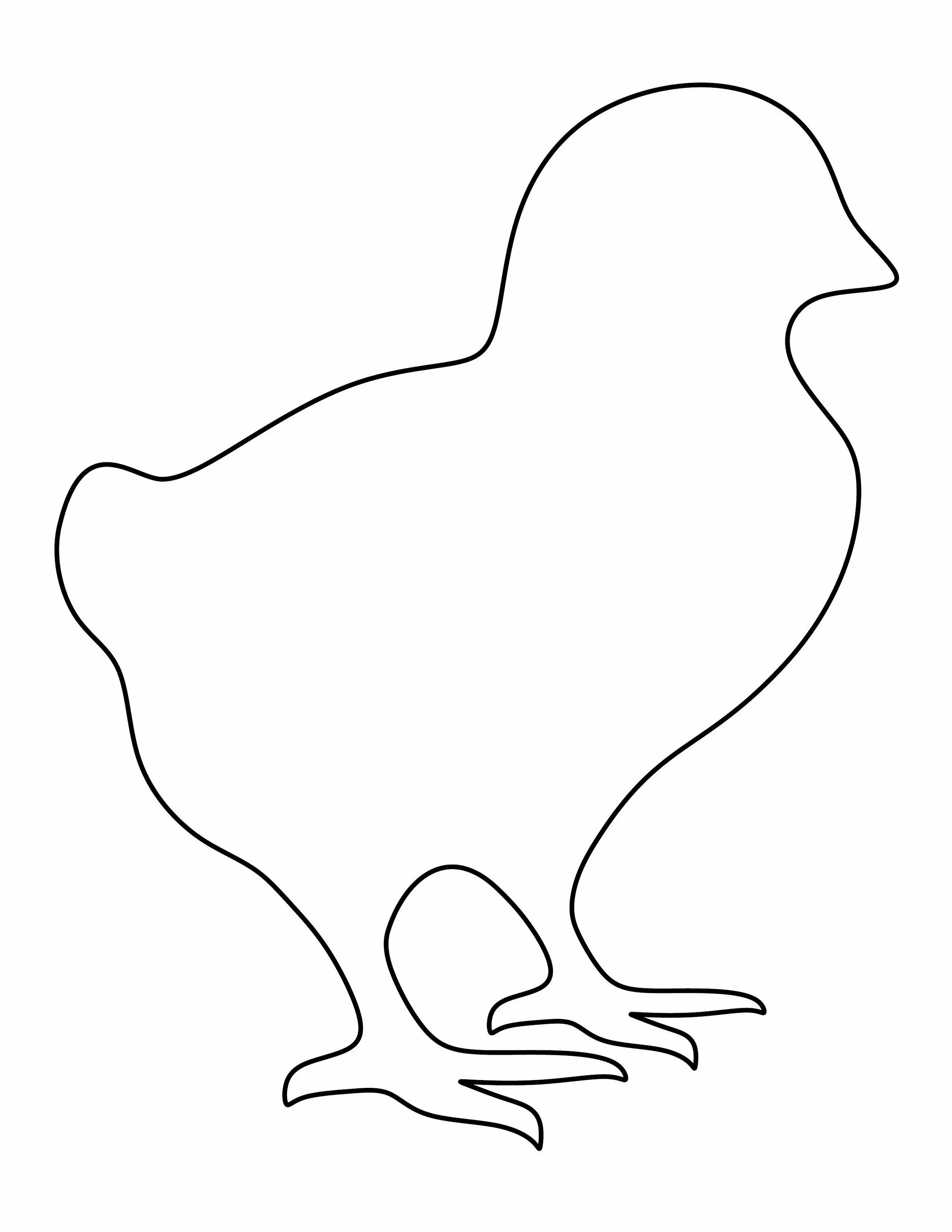 Шаблон цыпленка для вырезания из бумаги распечатать. Трафарет цыпленка для вырезания. трафарет цыпленка для аппликации. контуры животных для рисования. цыпленок контур.