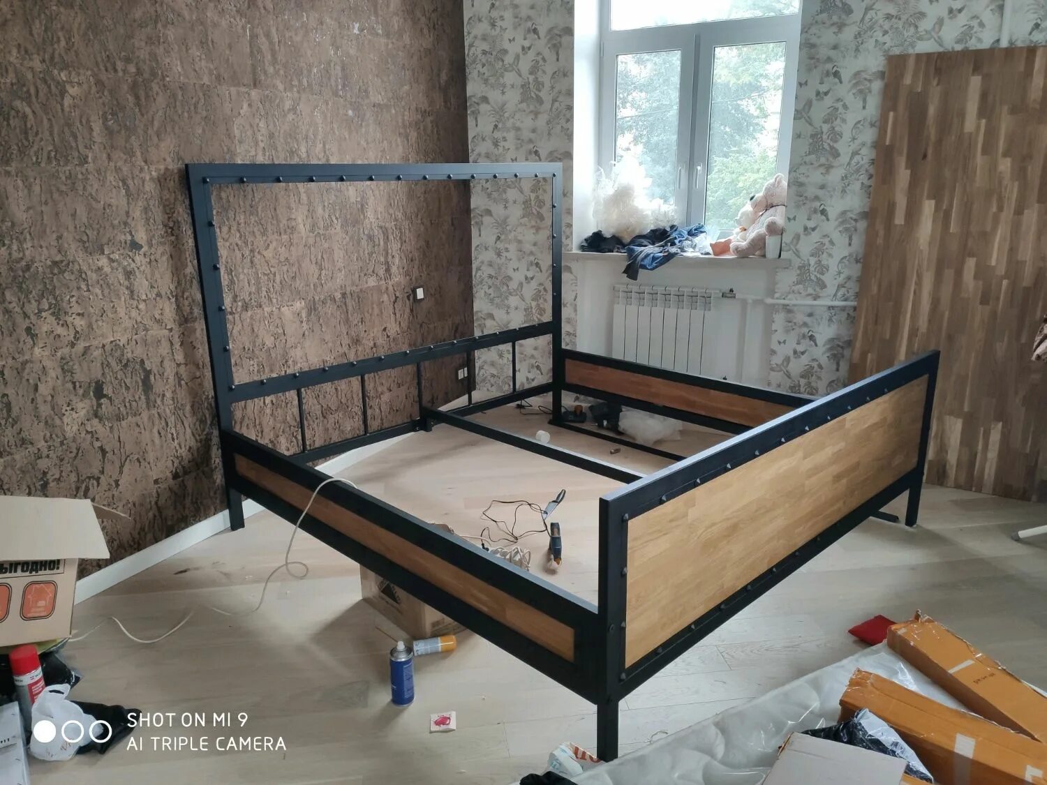 Кровать из профильной трубы лофт. Кровать из профтрубы лофт. металлический каркас кровати лофт. кровать из профильной трубы 40на 60 в стиле лофт.
