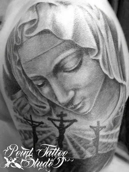тату скорби. тату в память. тату скорби. татуировка в память об отце. дева мария тату.