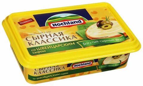 Плавленый сыр с огурцами