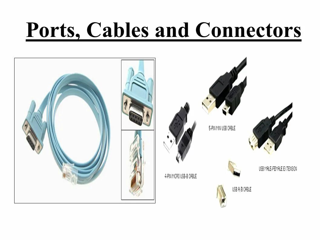 Connector connecting. Connectors and Ports. Презентация Connectors. Electrical Connectors. Ист кабель порт.