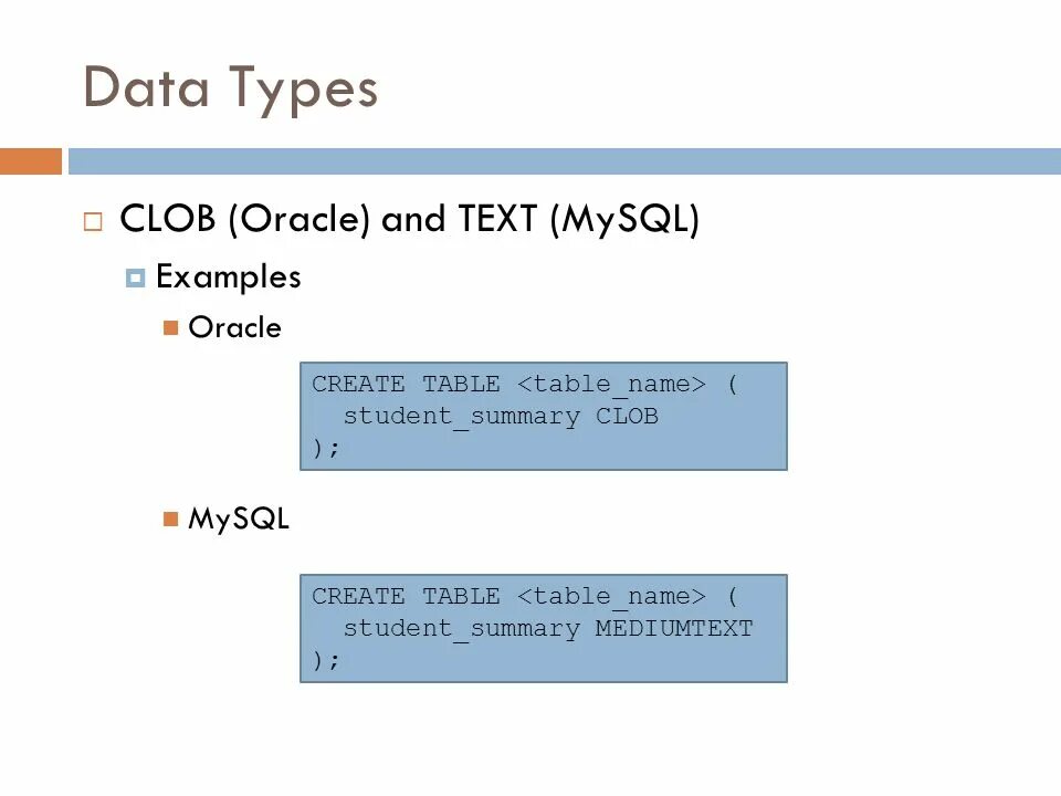 Oracle clob. Nchar тип данных sql. тип данных clob. тип данных number в sql. типы данных оракл.