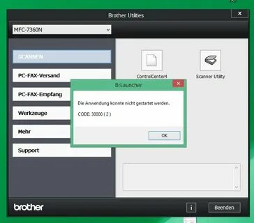 Brother control center