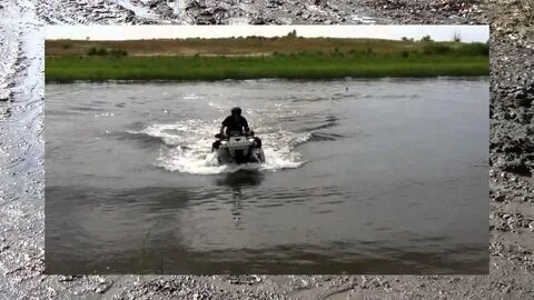 Проехал по воде