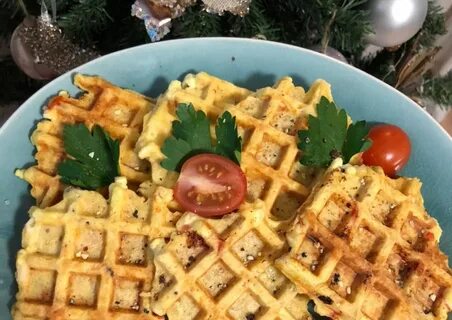 Куриные вафли в вафельнице рецепт