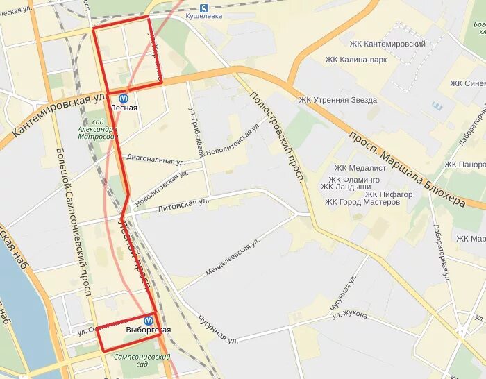 Как добраться до выборгской метро. Как добраться до выборгской метро