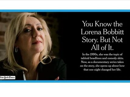 Lorena bobbitt's name was soon used in jokes about marital strife