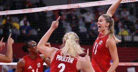 Волейбол женщины 1 4 финала сша польша