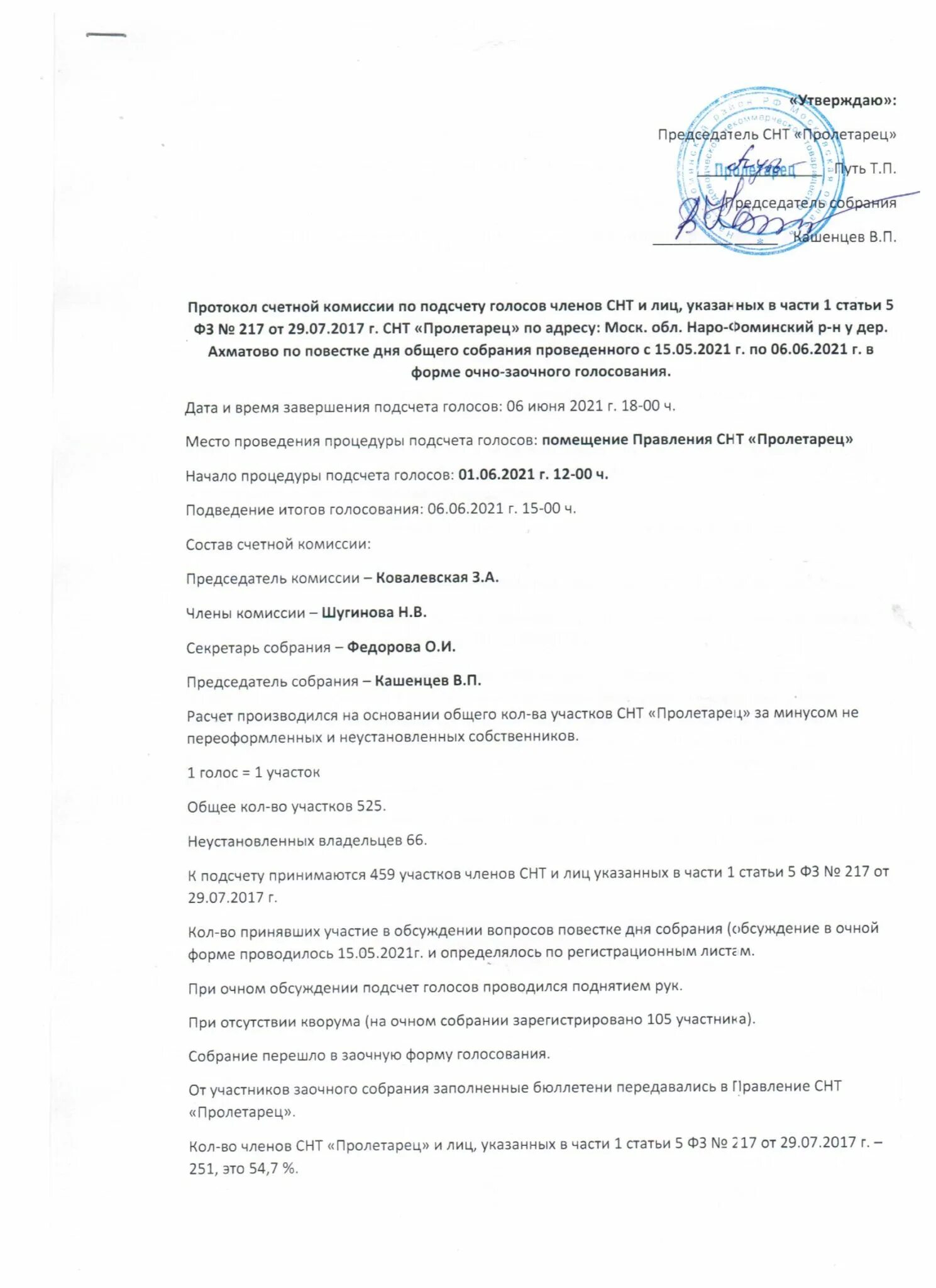 Протокол Счетной комиссии. Протокол подсчета голосов в СНТ. Протокол Счетной комиссии СНТ. Протокол счётной комиссии образец.