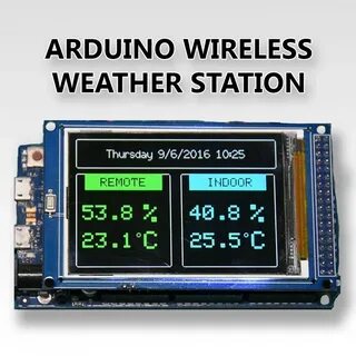 Часы метеостанция ардуино
