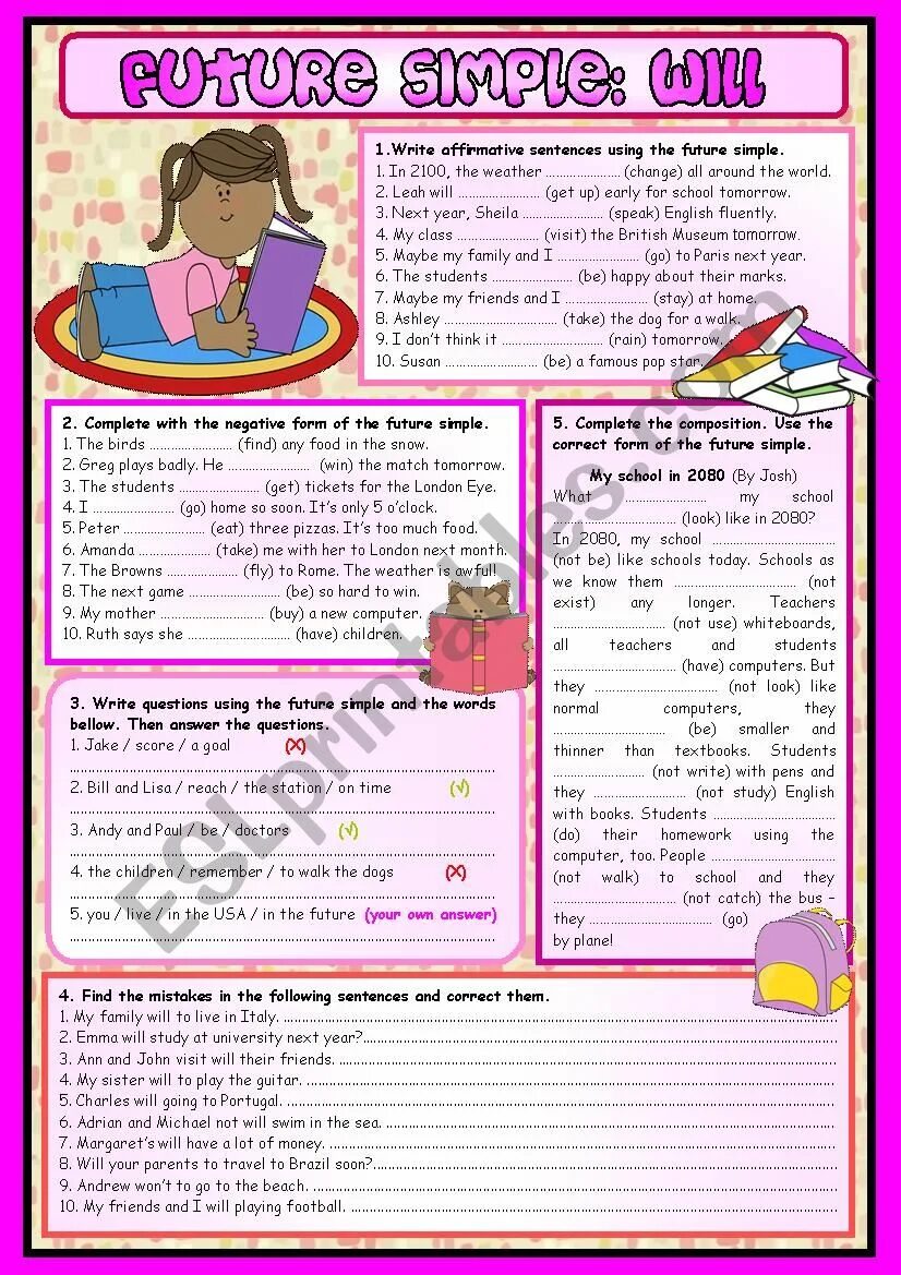 Text for reading future. Future simple worksheets 5 класс. future simple упражнения reading. future simple worksheets 4 класс. future simple упражнения worksheets.
