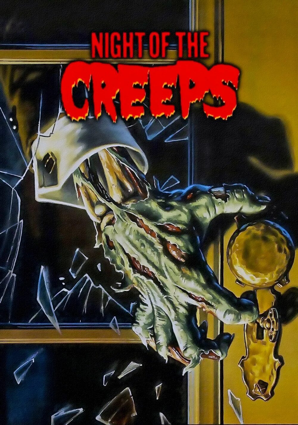 Night of the creeps recover. Ночь ползучих тварей (1986). Ночь кошмаров 1986 Постер.