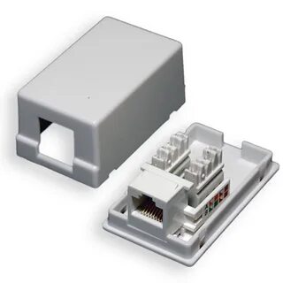Розетка rj45 кат 5e 1 модуль