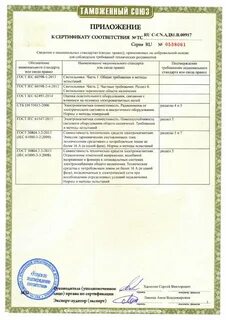 Сертификат 22