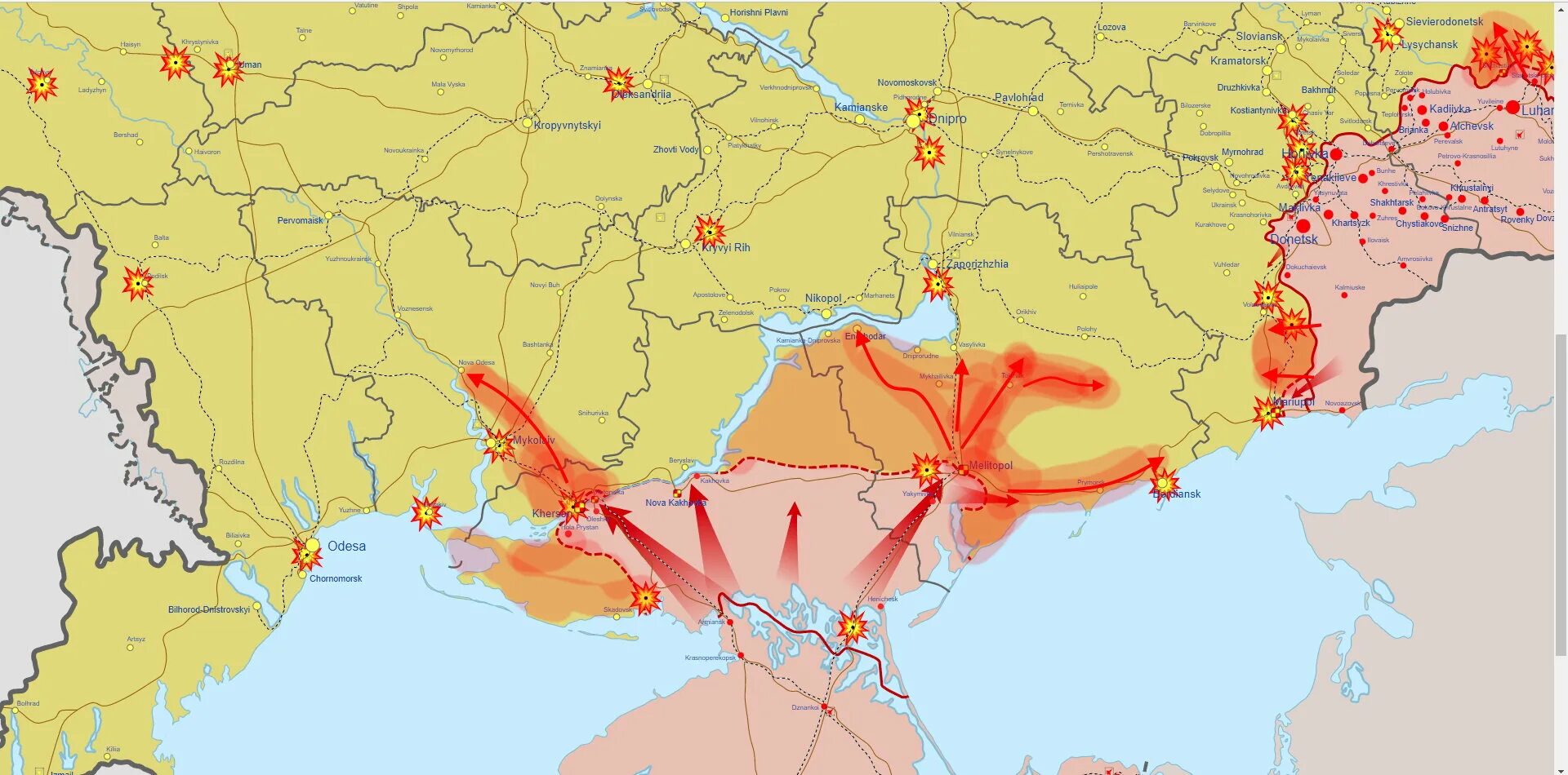 Фронт на украине 26.02 2024. Карта войны на Украине. Карта войны на Украине карта.
