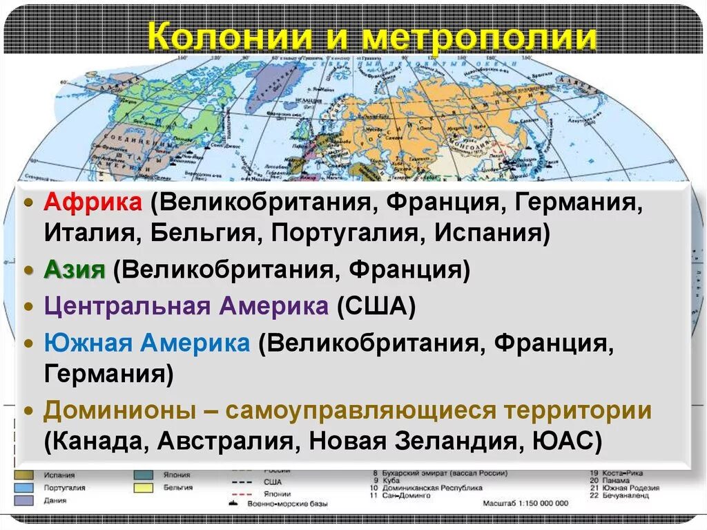 Перечислить страны на время. Страны колонии. Страны метрополии и их колонии. Колонии примеры. Страны метрополии колониальные.