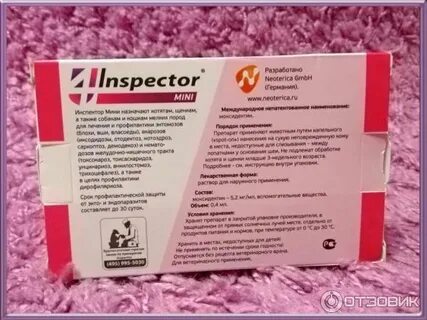 Инспектор мини инструкция по применению