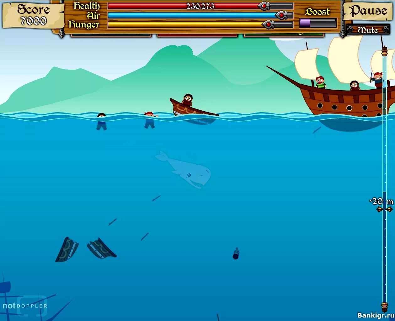 Игра Moby dick 2.