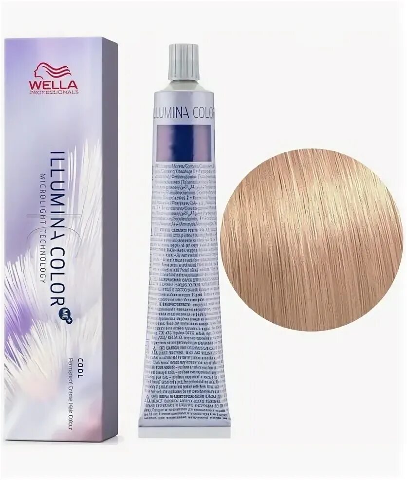 Краска для волос wella illumina color. Wella 9.60 illumina color 60мл.