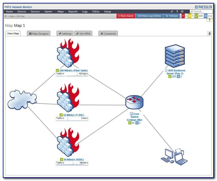 Net mapping