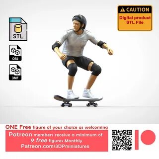 Figure skateboard