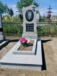 Памятник из гранитной крошки