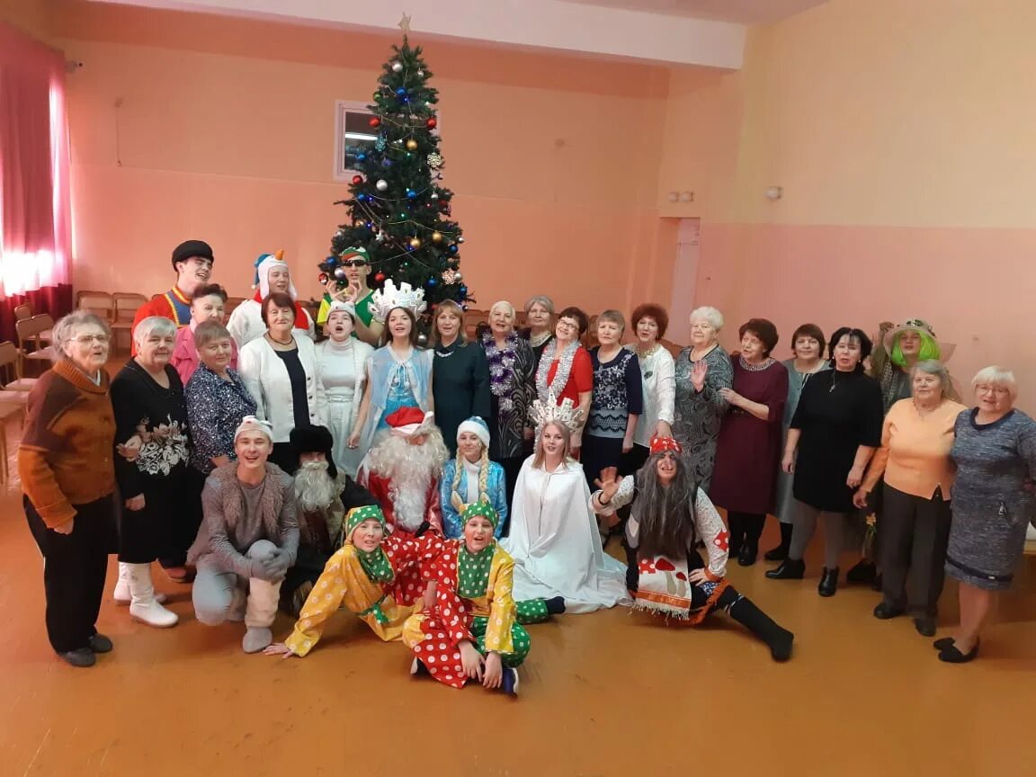 дом ветеранов новогоднее представление