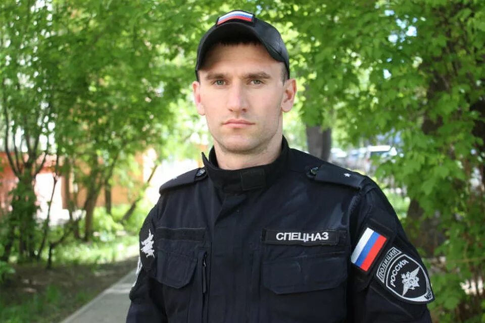 Николай Шумаков Иркутск. Полицейский. Полицейский из России.