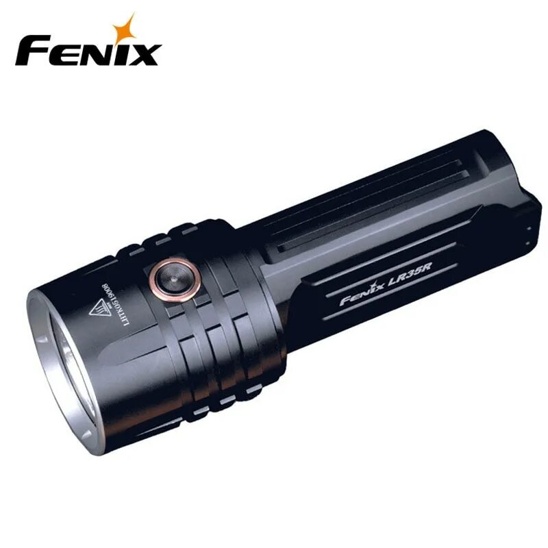 Спасательный фонарь. Фонарик Fenix lr35r. Фонарь аккум. Fenix lr35r. Фонарь Fenix lr35r, 10000 лм. Фонарь прожектор аккумуляторный 10000 люмен.