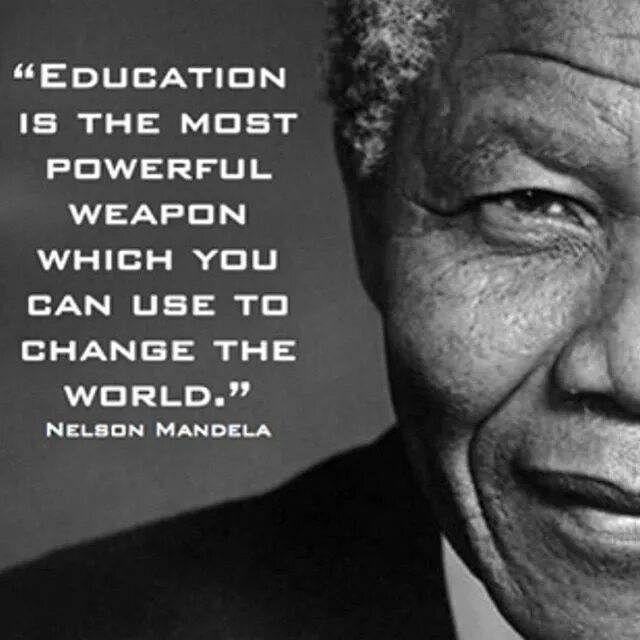 The most powerful. The most powerful country in the world. The most powerful. The most powerful. Education is power.
