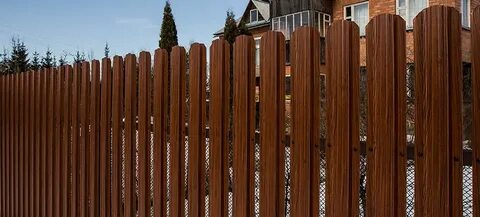 Евроштакетник металлический цвета