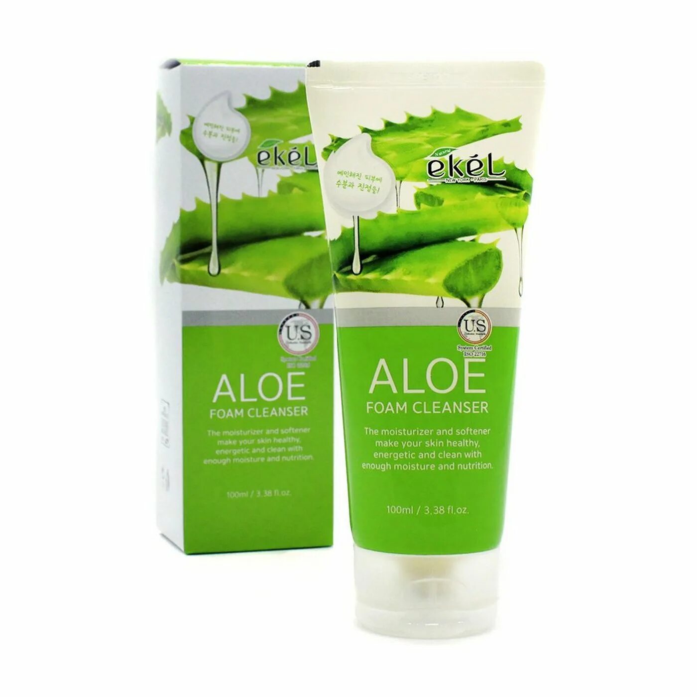 Ekel Foam Cleanser Aloe пенка для умывания алоэ 100мл. [Ekel] нежная пенка для умывания с экстрактом алоэ Aloe Foam Cleanser , 100 мл. Ekel Foam Cleanser Aloe пенка для умывания. Пенка для умывания Ekel Foam Cleanser с экстрактом алоэ, 180 мл. Aloe cleansing foam