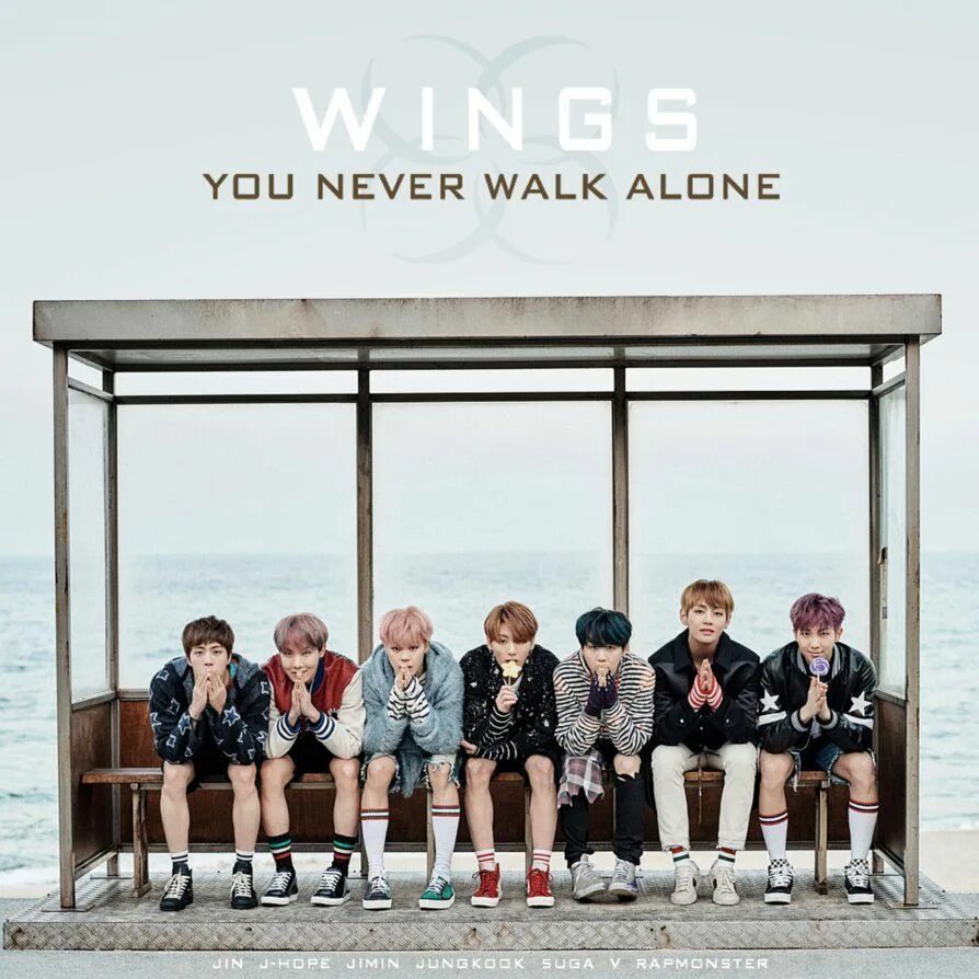 Бтс песни без остановок. Wings: you never walk Alone BTS обложка. БТС спринг Дэй обложка. Альбом БТС you never walk Alone. ‘You never walk Alone’БТС обложка альбома.