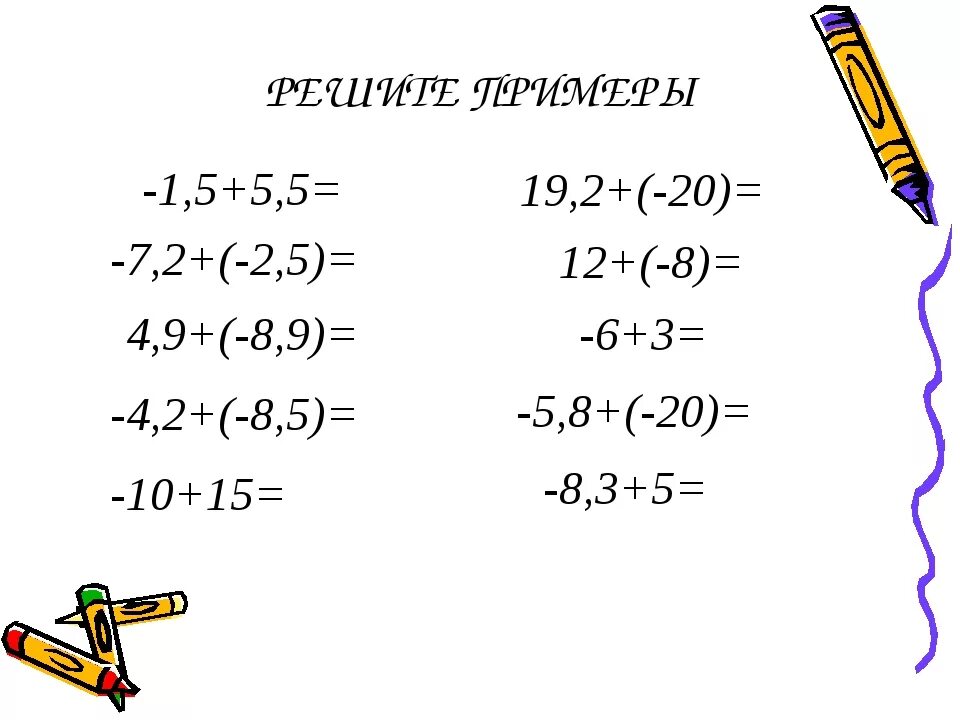 Сложение отрицательных чисел 6 класс. Карточки сложение отрицательных чисел 6 класс. Примеры с отрицательными числами. Сложение отрицательных чисел примеры. Как решать примеры с знаками