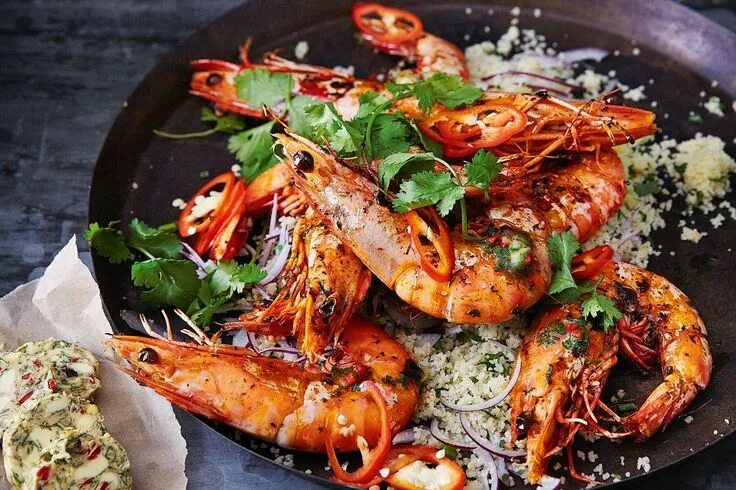 8 recetas de camarones fáciles de hacer Platos de camarones, Comidas de camarone