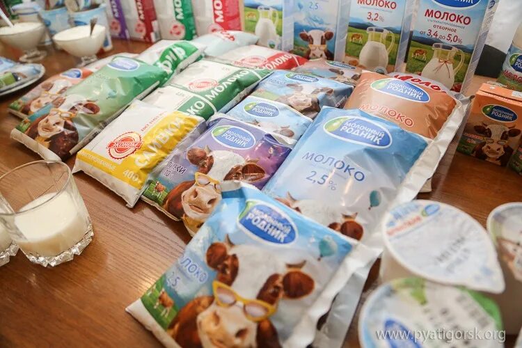 макет молокозавода.