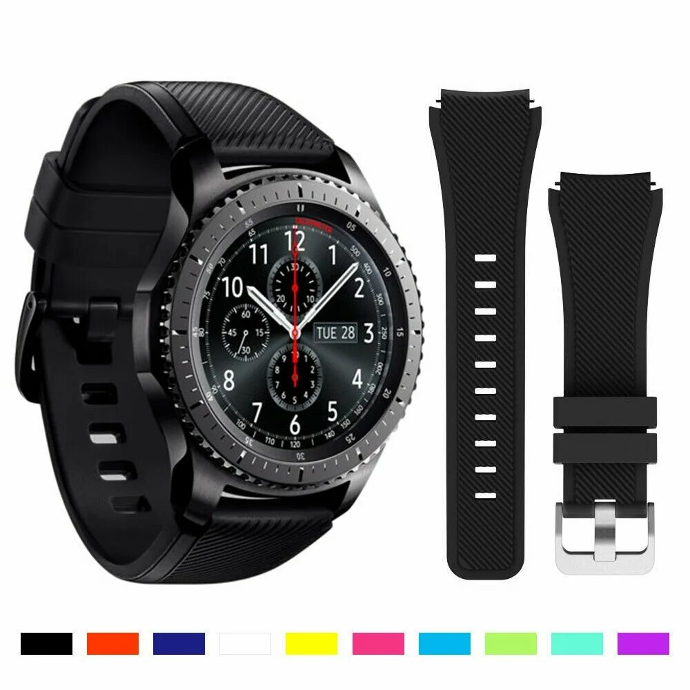 Ремешок для часов самсунг вотч. Ремешок Samsung Gear 3. Gear s3 Frontier ремешок. Samsung Galaxy watch 3 45mm. Галакси вотч 3 45мм ремешок.