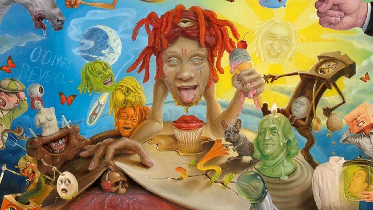 A trip of her life. Trippie Redd Life's a trip. Trippie Redd Life's a trip обложка.