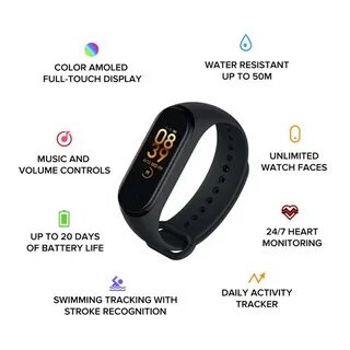 Smart band 9 характеристики