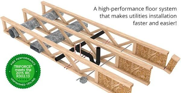 Floor system. Larsen Joist Truss. Металлозубчатые диагонали Posi-Joist. Балки Posi-Joist Размеры. Posi Joist Floor Trusses.