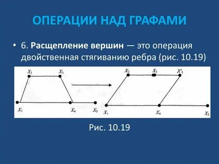 Убрать графа