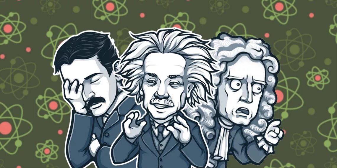 Ньютон тесла. Физика картинки. Эйнштейн арт. Рабочий стол Эйнштейна. Обои на рабочий стол Эйнштейн.