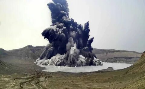 Villagers to cope after the volcano destroyed