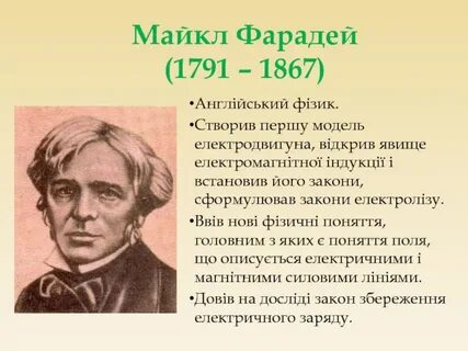 Биография фарадея