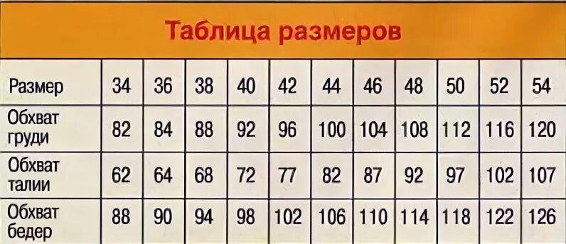 Какой размер юбки