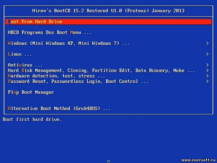 Восстановить cd. Hiren’s BOOTCD 15.2 Интерфейс. Hirens Boot CD. Boot CD USB. HBCD.